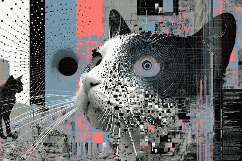 Glitch Cat loading